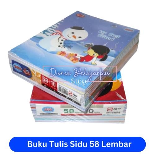 

Buku Tulis Sidu 58 Lembar isi 10 Buku
