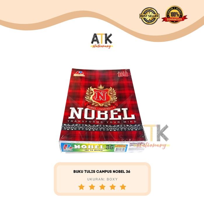 

Buku Tulis Boxy Campus Nobel 36 Lembar atk