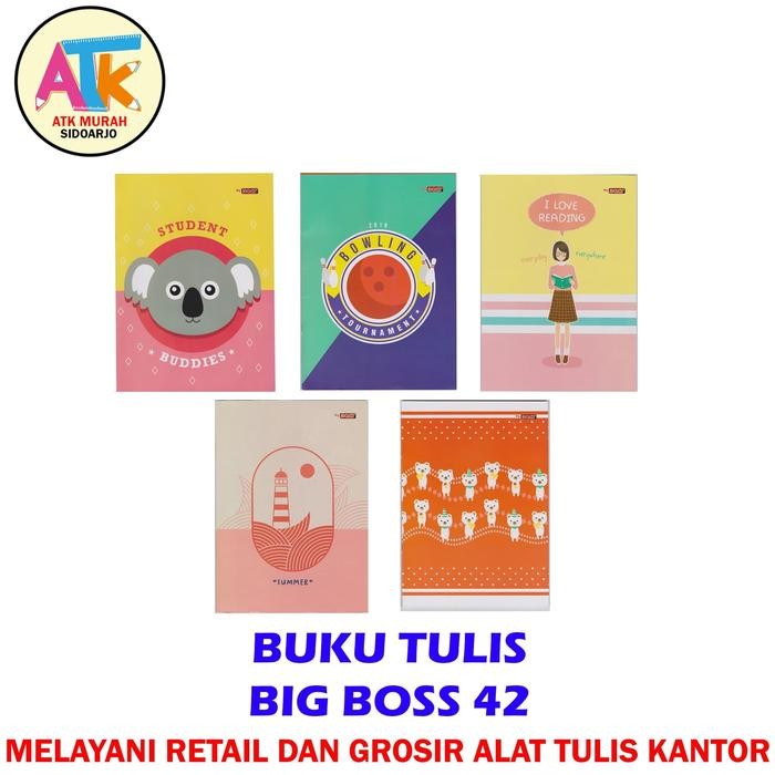 

BUKU TULIS SEKOLAH BIG BOSS 42