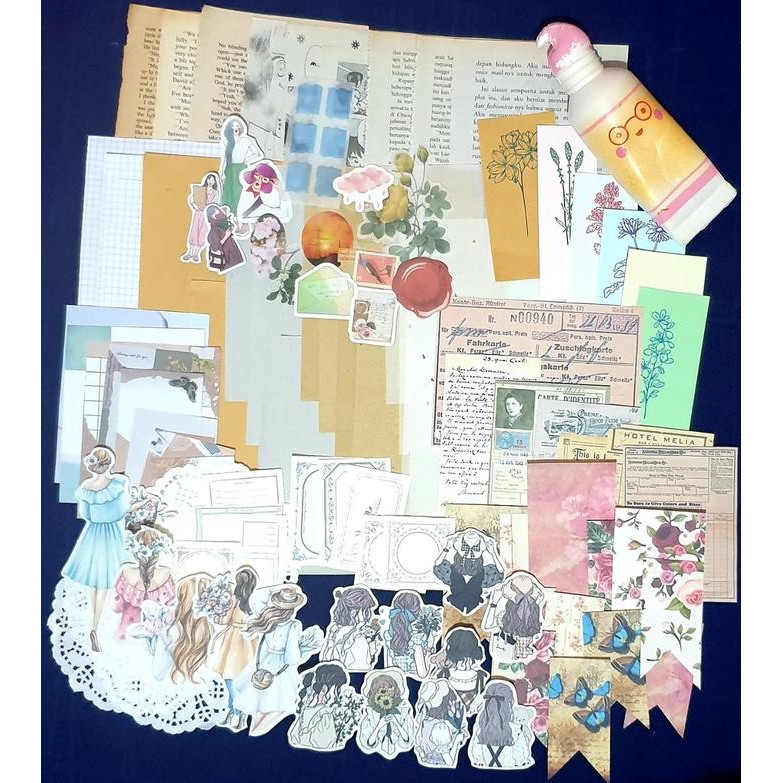 

Ephemera by Thema Journal Kit - Journal Kit Aneka Thema (100pcs)