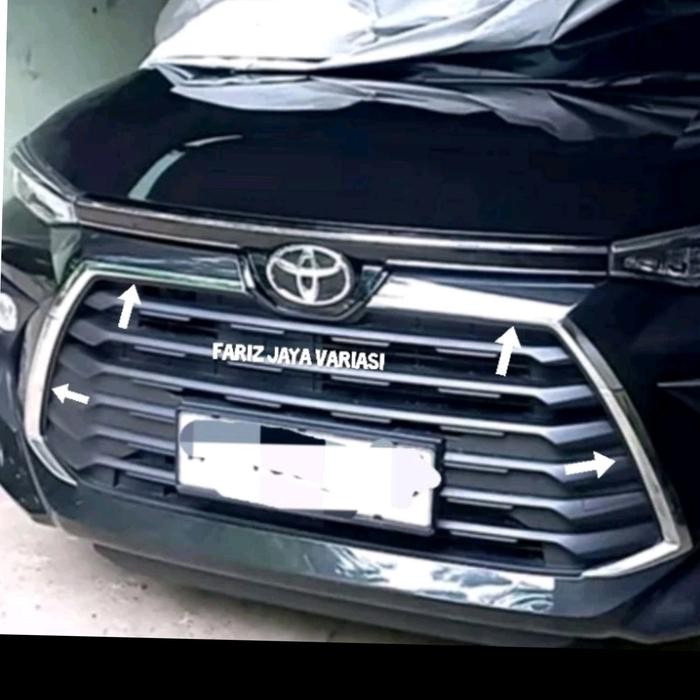 List Grill Avanza Tahun 2022 2023 2024 Warna Crome