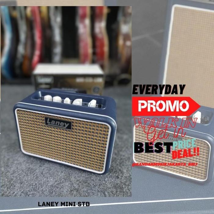 Promo Laney Mini-Stb-Lion 6W 2X3 Bluetooth Guitar Combo ,Bmj