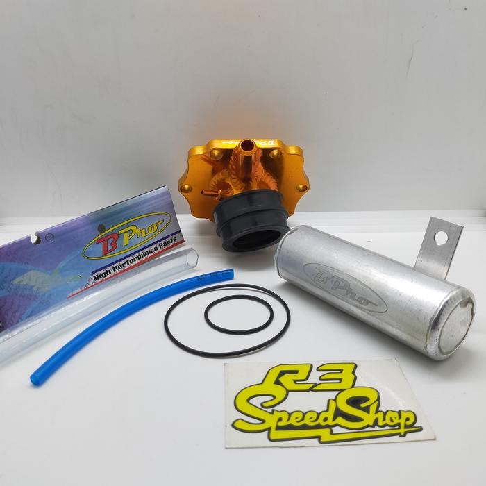 Intake Manifold Ninja R Rr Karbu 36 38 Cnc Rc3 Gold