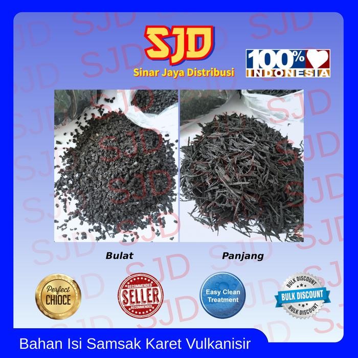 ISI SAMSAK KARET VULKANISIR - KARET SERBUK