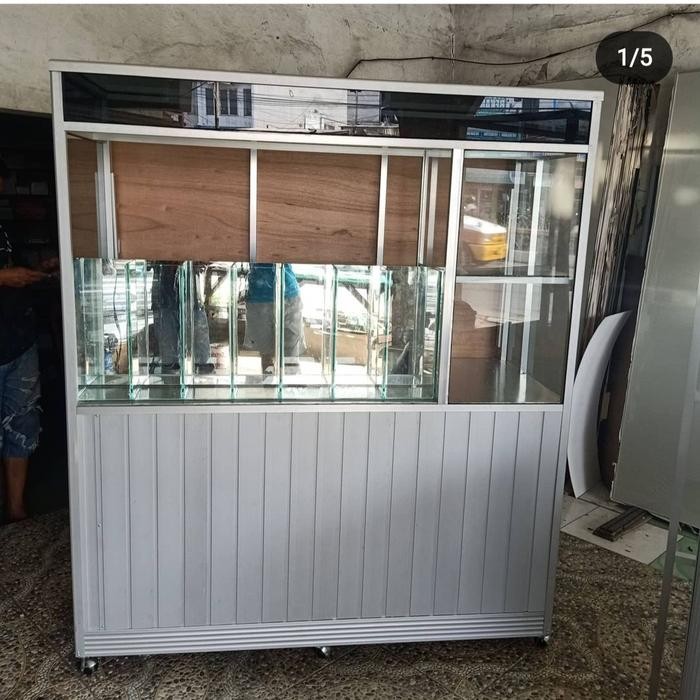 NEW Etalase Jus buah 150 cm [terbaik][terlaris]