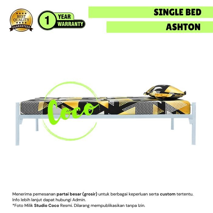 Ranjang Dipan Besi Nimalis Kos Mess Asrama 90X200 100X200 120X200