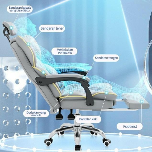 Kursi Game Santai/Kursi Game/Kursi Kantor/Kursi Komputer