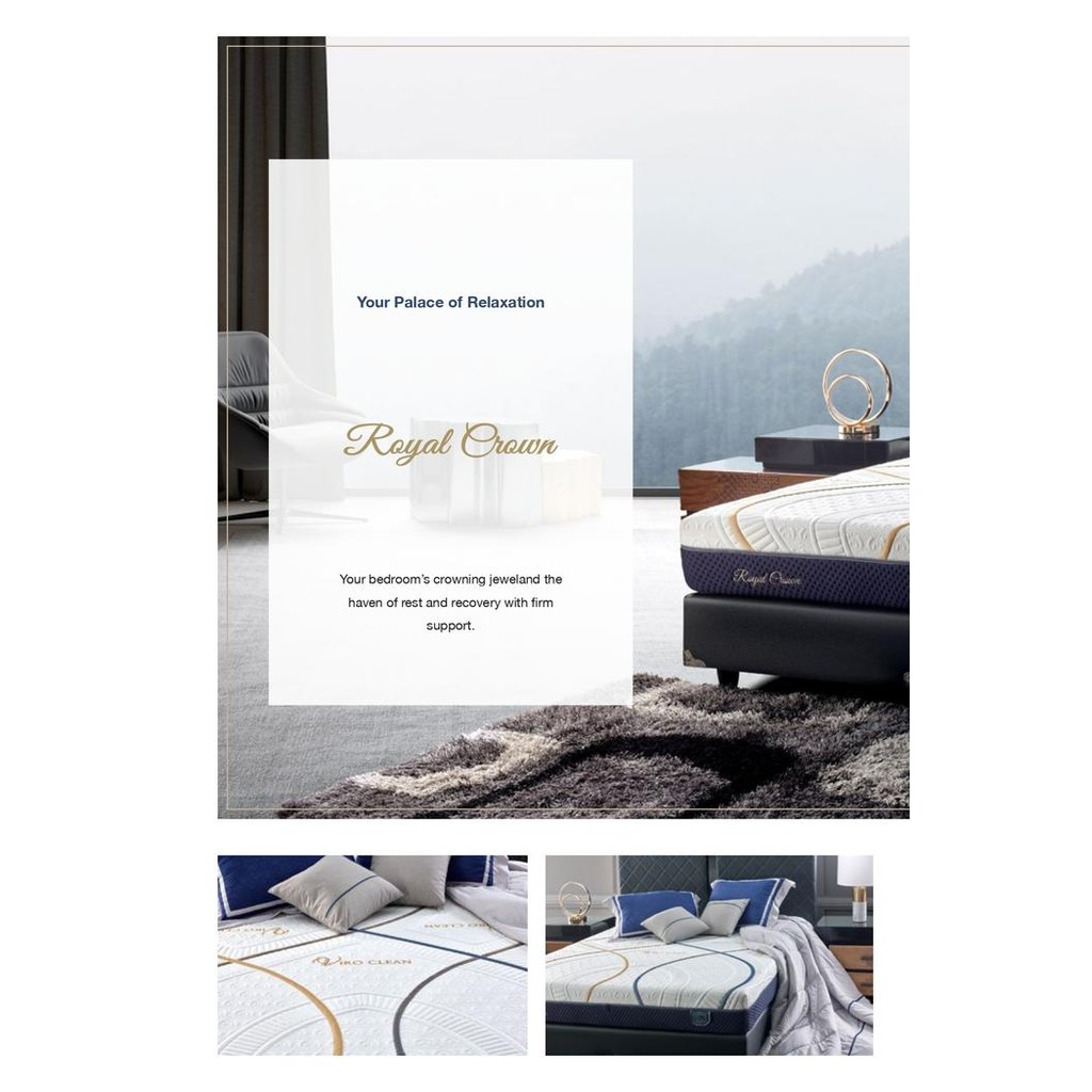 Elite Springbed Royal Crown ( Full Set )