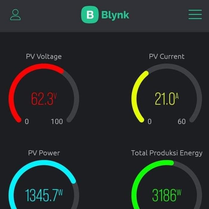 DIY Wifi Monitoring kWh Watt Meter Panel Surya Battery DC Power System