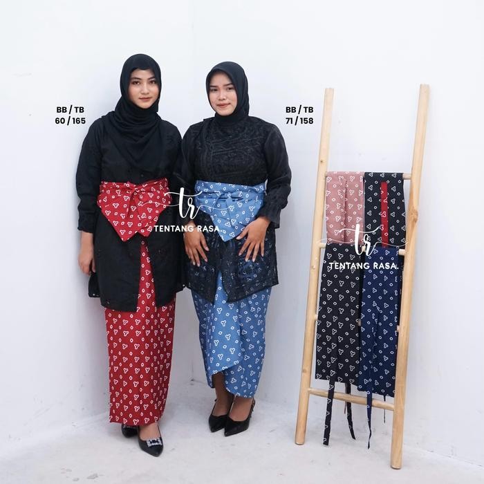 (BUNDLING) Rok & Obi Jumputan Set Kain Jumput Rok Obi Jumputan Batik Jakarta