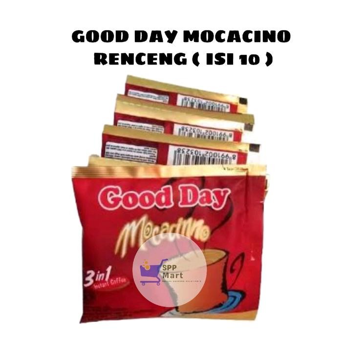 

New KOPI GOOD DAY MOCACINO RENCENG ( ISI 10 )