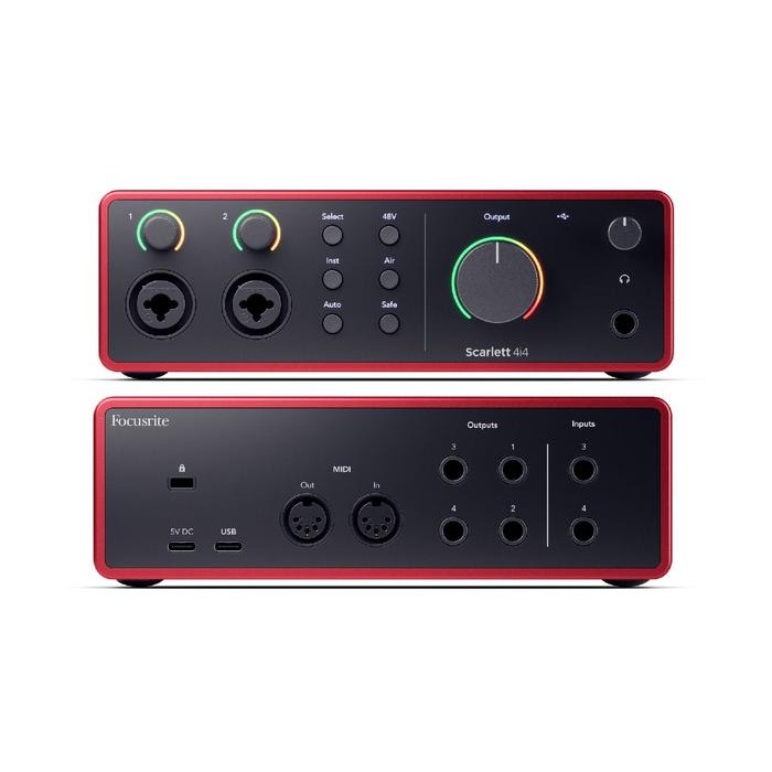 Focusrite Scarlett 4I4 4Th Gen Berkualitas
