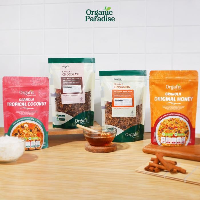 

Granola Honey Special 1 Kg / Granola Madu Special 1 Kg Organic Paradise