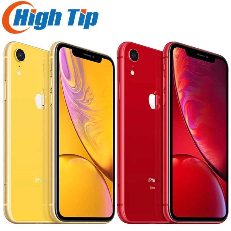 Unlocked Apple iPhone XR xr RAM 3GB ROM 64GB/128GB /256G Mobile Phone 4G LTE 6.1 Hexa-core 12MP Fing
