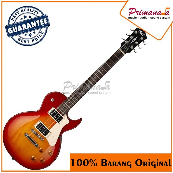 Cort Cr100 Crs Cherry Red Sunburst Gitar Listrik