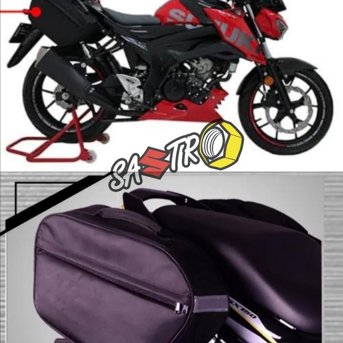 Termurah Bracket Side Bag Soft Tas Braket Touring Suzuki Gsx Ori Sga