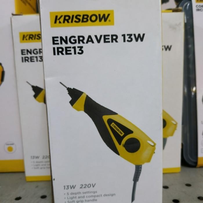 

Promo! Alat Ukir Listrik Krisbow - Engraver 13W