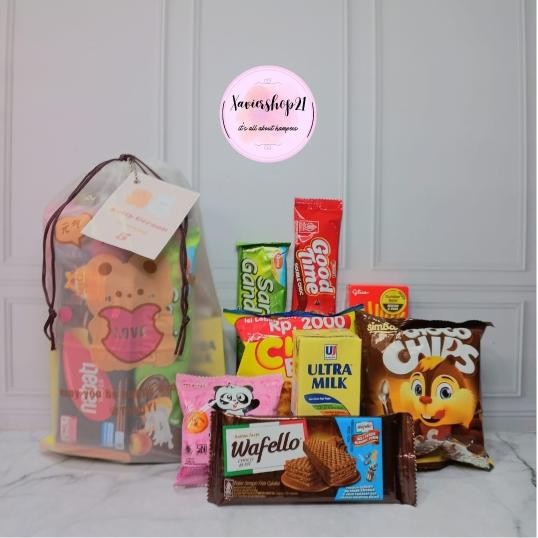 

READY!!! Paket Snack Kemasan Pouch Serut ( CARD)