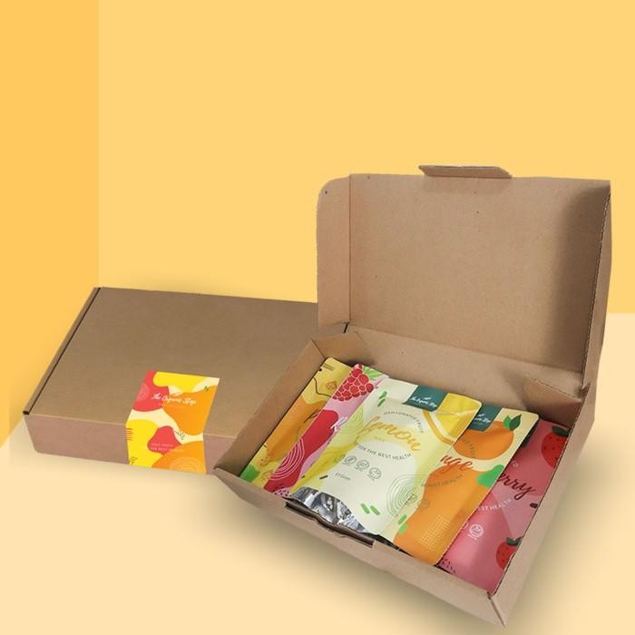 

TheOrganicStop Hampers Parcel Healthy Snacks Buah isi 3 pcs campur