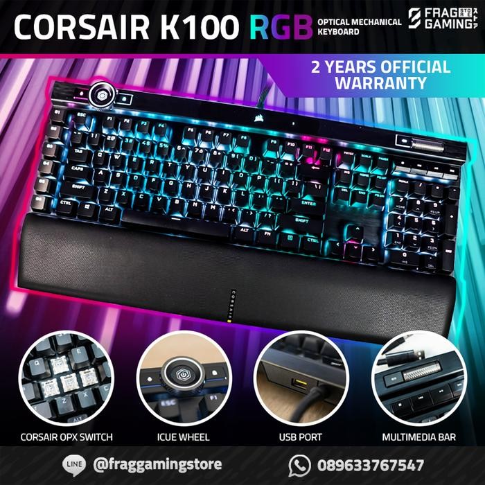 (Expert) Corsair K100 / K 100 RGB Optical OPX Switch Mechanical Gaming Keyboard