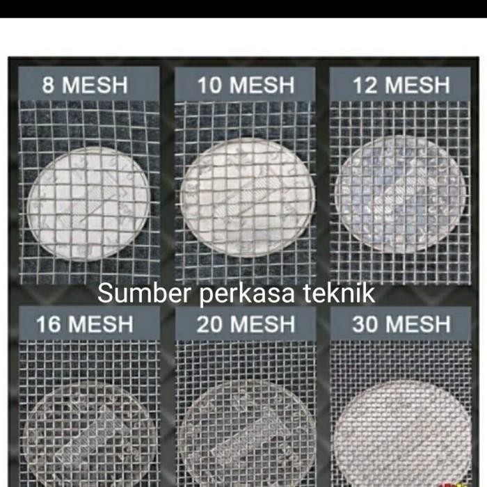 PROMO KAWAT MESH / WIREMESH STAINLESS SS304 MESH 20 LEBAR 100CM TERMURAH