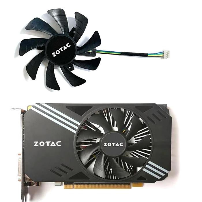 85MM T129215SH GA92S2U Zotac GTX1060 GTX960 GPU Cooler For Z
