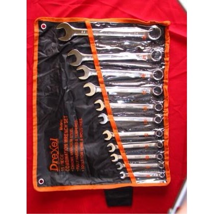 Expert kunci ring pas set 11 pcs 8-24 drexel