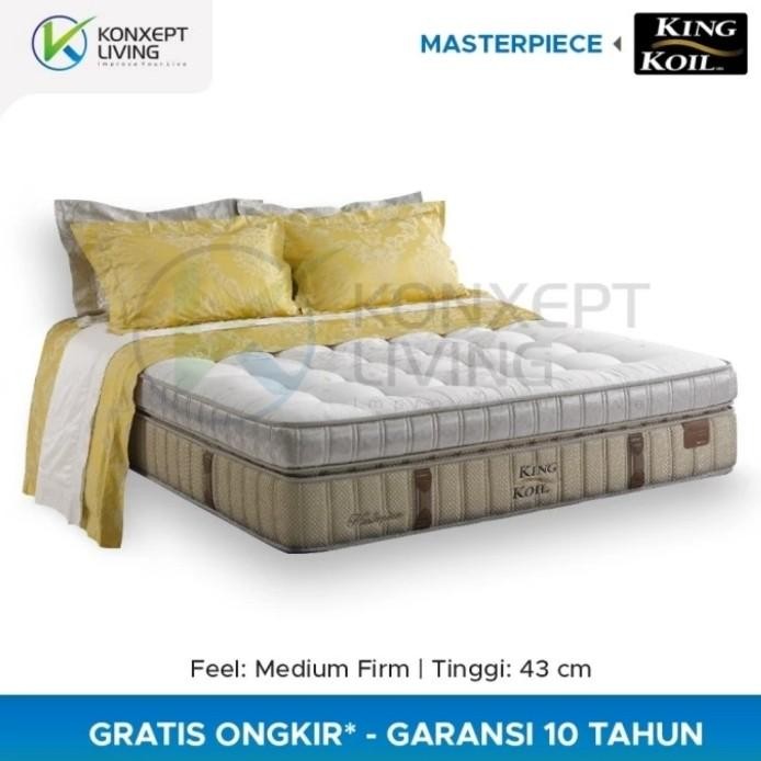 King Koil Kasur Masterpiece Springbed - 180X200 (Mattress Only)