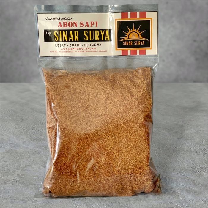

Abon Sapi cap SS Sinar Surya 1 Kg 250 gram Abon Tabur Abon Ekonomis Abon Murah Boyolali abonsapi