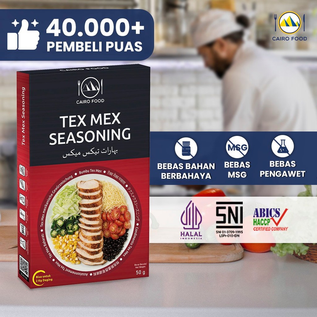 

Cairo Food - Bumbu Tex Mex Asli Rempah