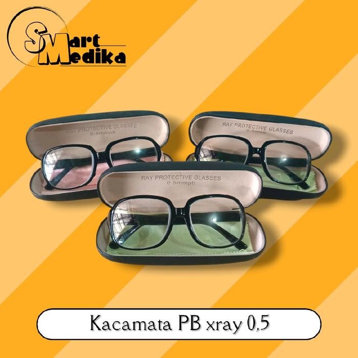 KACAMATA PB XRAY 0,5mm / KACAMATA RADIOLOGI PELINDUNG RADIASI XRAY 0,5mm