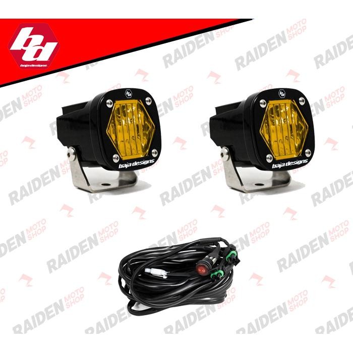 

Baja Design S1 Black LED Auxiliary Light Pod Pair Wide Amber rfid card