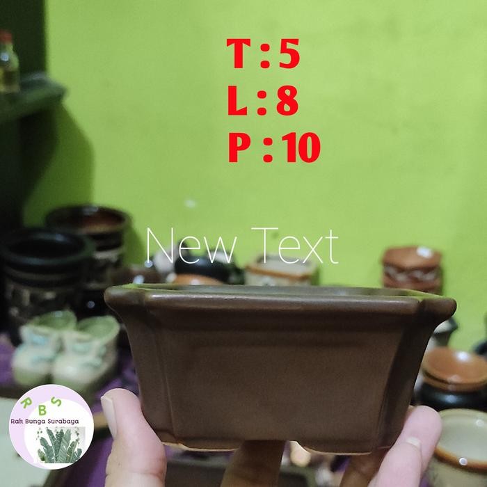 pot mame bonsai keramik / pot mini keramik