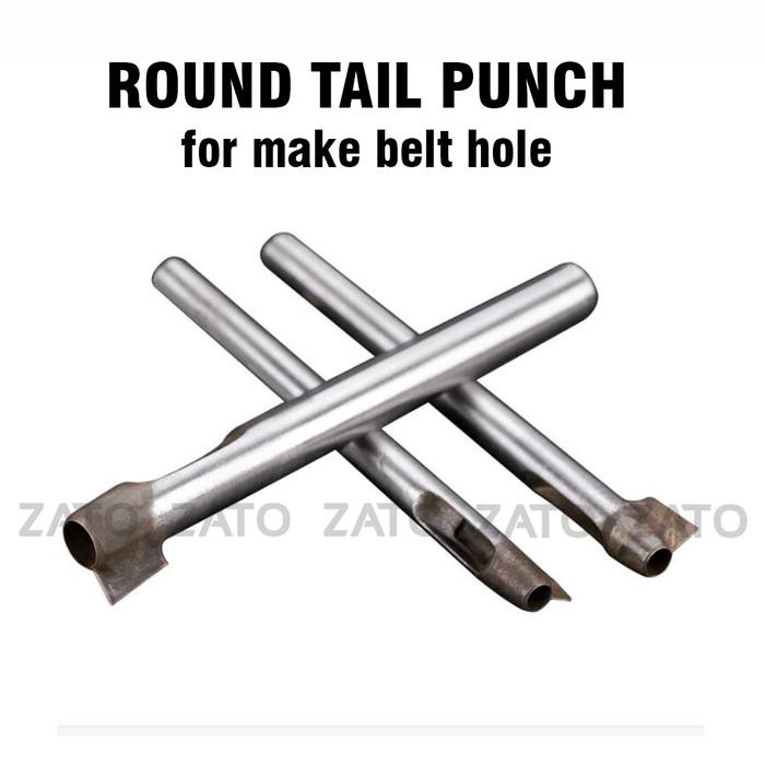 

AT ROUND TAIL PUNCH for make belt hole - leather tools