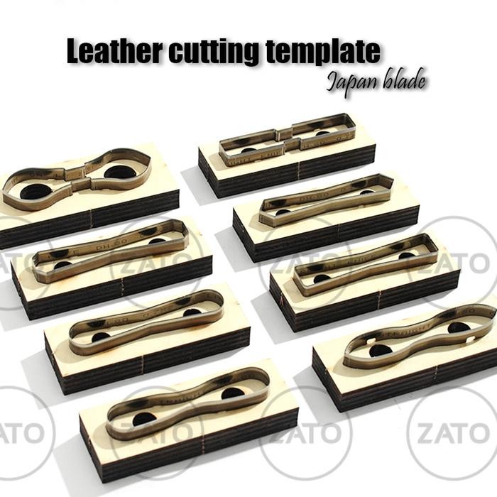 

AT Leather cutting template - pisau pons - leather tools