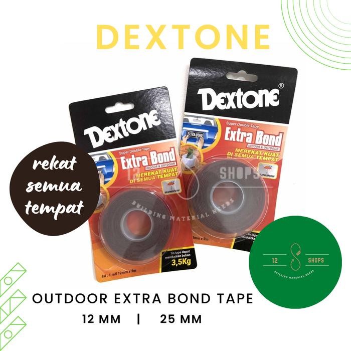 

AT SUPER DOUBLE TAPE IN OUT OUTDOOR DEXTONE ISOLASI DUA SISI KUAT