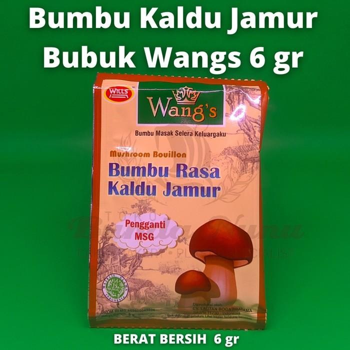 

(Expert) Kaldu Jamur Wang's Mushroom Bouillon Penyedap Bukan Totole 6gram