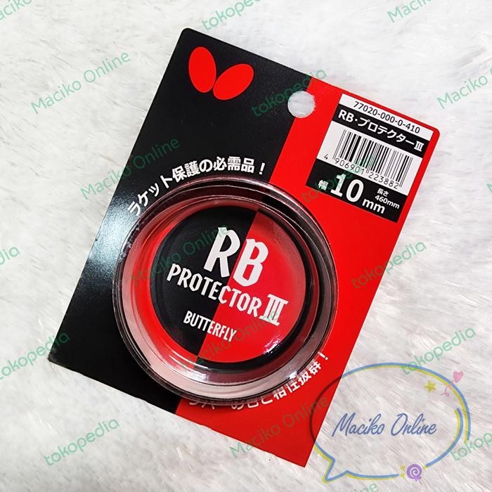 

AT Butterfly RB Protector III 10mm ~ Side Tape Butterfly Protector