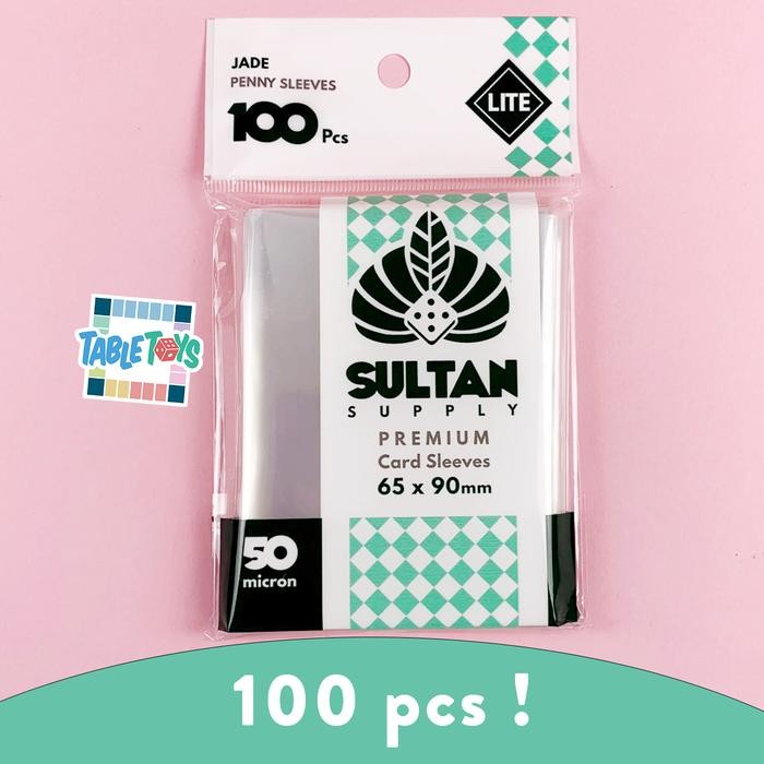 

AT Sultan Sleeve Lite Jade 65x90 mm (50 micron) 100 Pcs