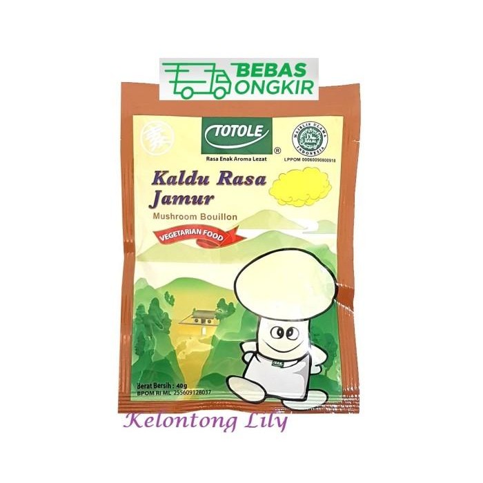 

(Expert) Kaldu Jamur Totole 40 gr