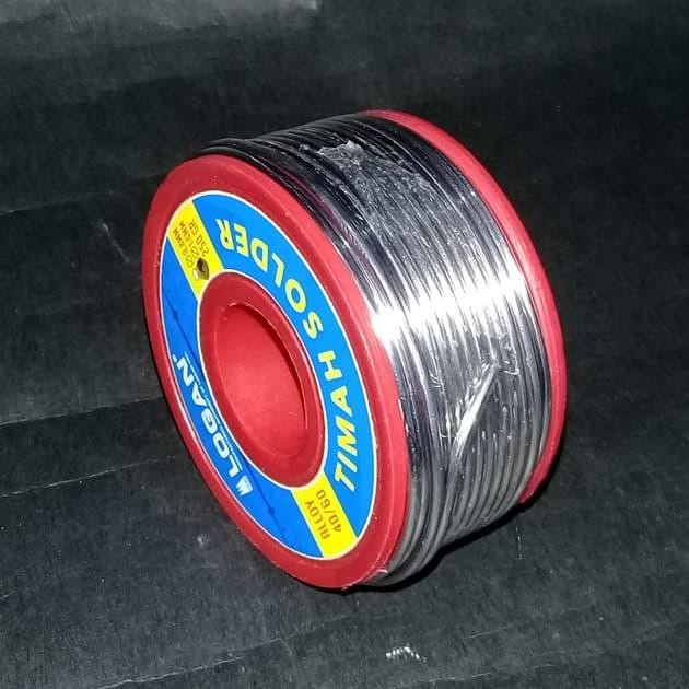 Timah Solder 250 Gram Logan / Kawat Timah Solder / TImah Solder Roll