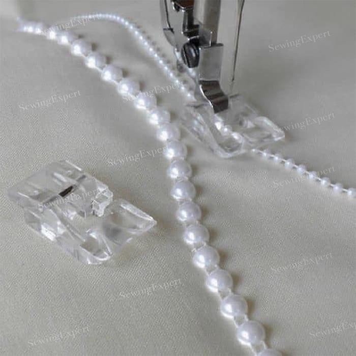 

AT Sepatu Jahit Mutiara Mesin Jahit Portable / Manik Payet Mote Menjahit Bead Foot Presser Beading