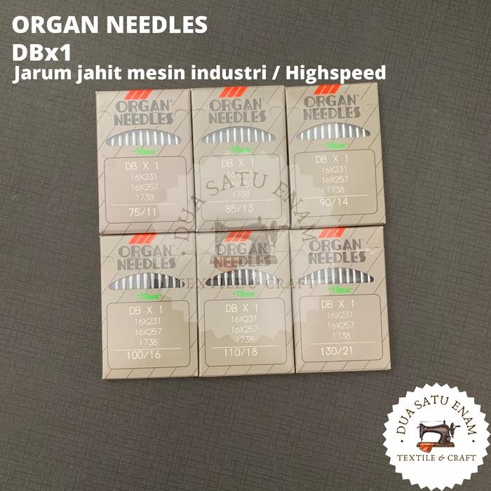 

AT Jarum Mesin Jahit Organ Needles Made in Japan