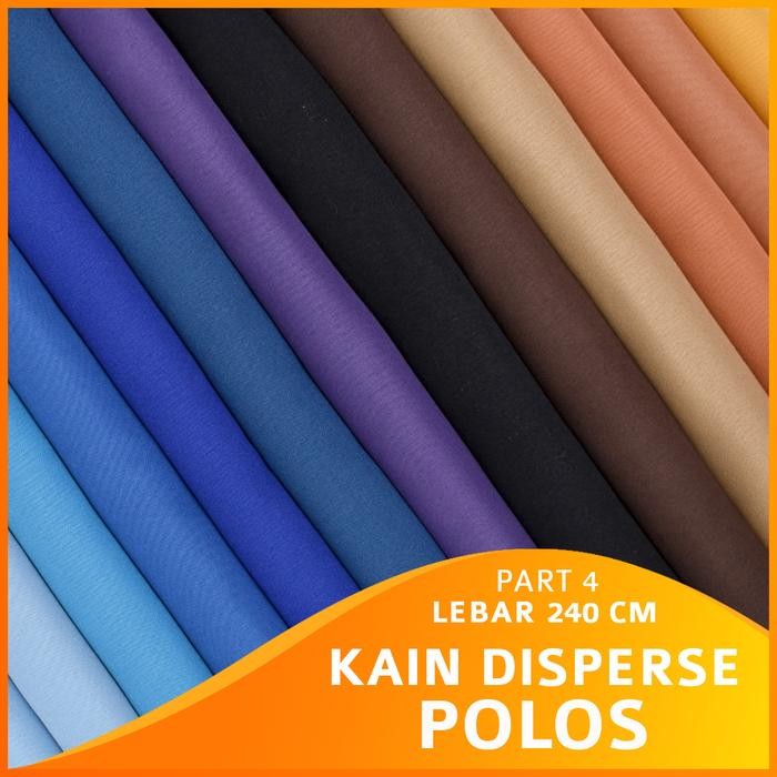 

AT KAIN DISPERSE MIKROTEX COMBED SPREI POLOS 90-100 GSM L 240 CM PART 4