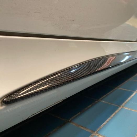 Cover Carbon Sideskirt For Mercedes Benz W205