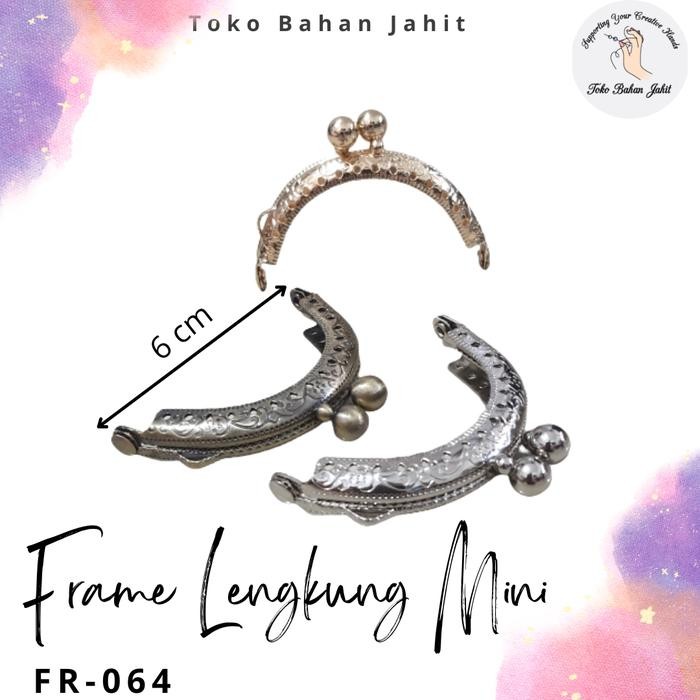 

AT Frame Dompet Behel Dompet Frame Pouch FR-064 6cm