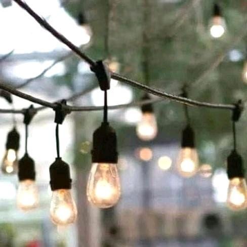 10M 10 Lampu Kabel Fitting Lampu Outdoor 10M 10 Lampu / 10 M 10 Lampu Tbk