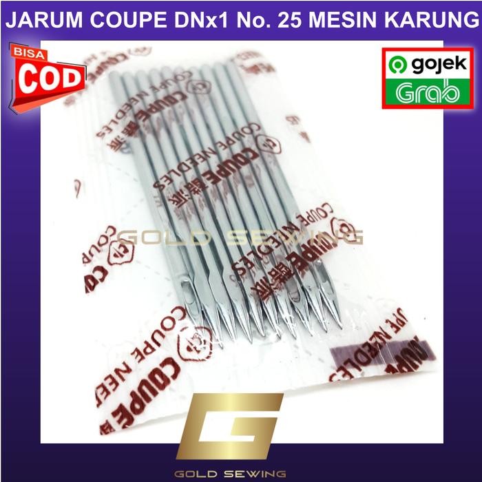 

AT Jarum DN X 1 No 25 Mesin Jahit Karung NP7A / GK9-2 COUPE Needles DNx1