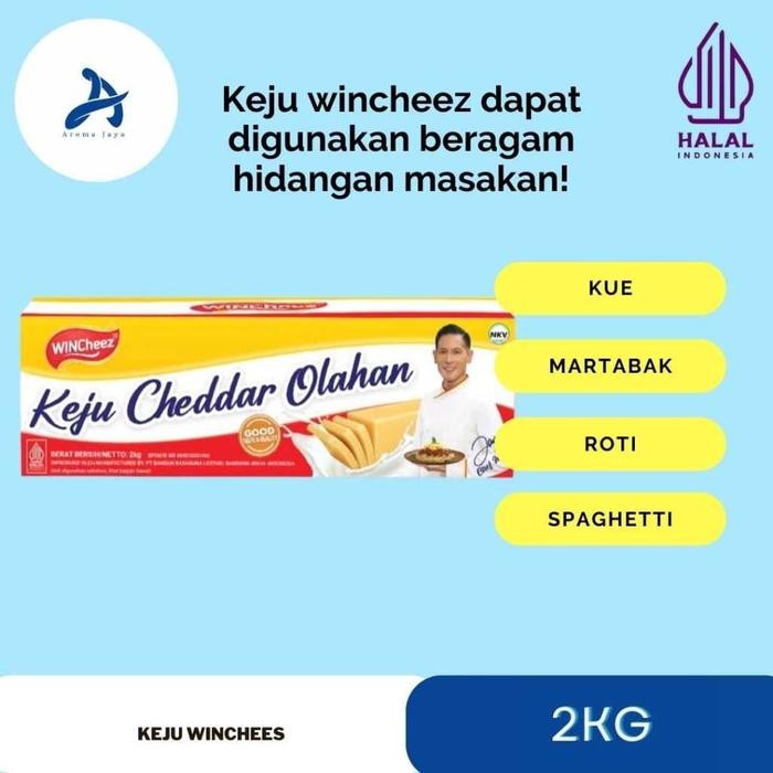 

(Expert) Keju Wincheez cheddar 2kg winchiz