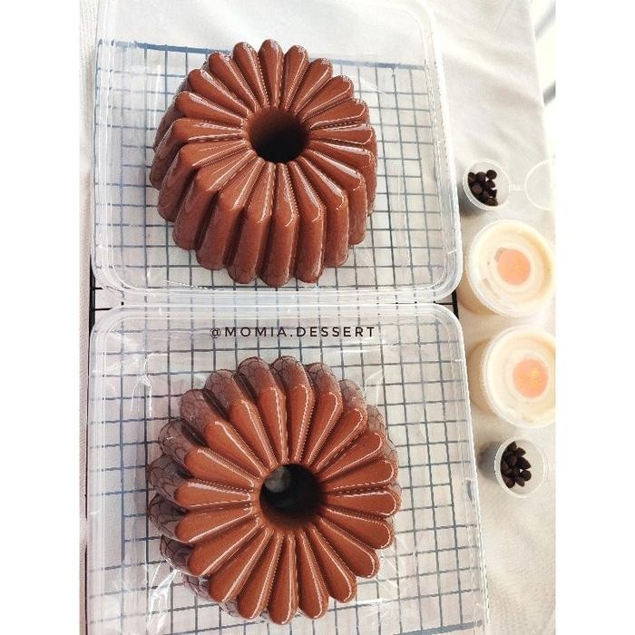 

(Expert) Puding Dark Choco Small (size 15cm) / Puding Ultah / Hampers Puding / Puding Coklat